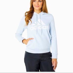 Women’s Large Adidas Light Blue Hoodie